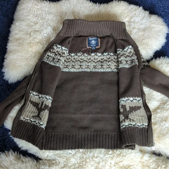 Bluenotes Denim Co Zip Cardigan Sweater - Picture 6 of 10